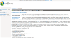 Desktop Screenshot of freetutes.com